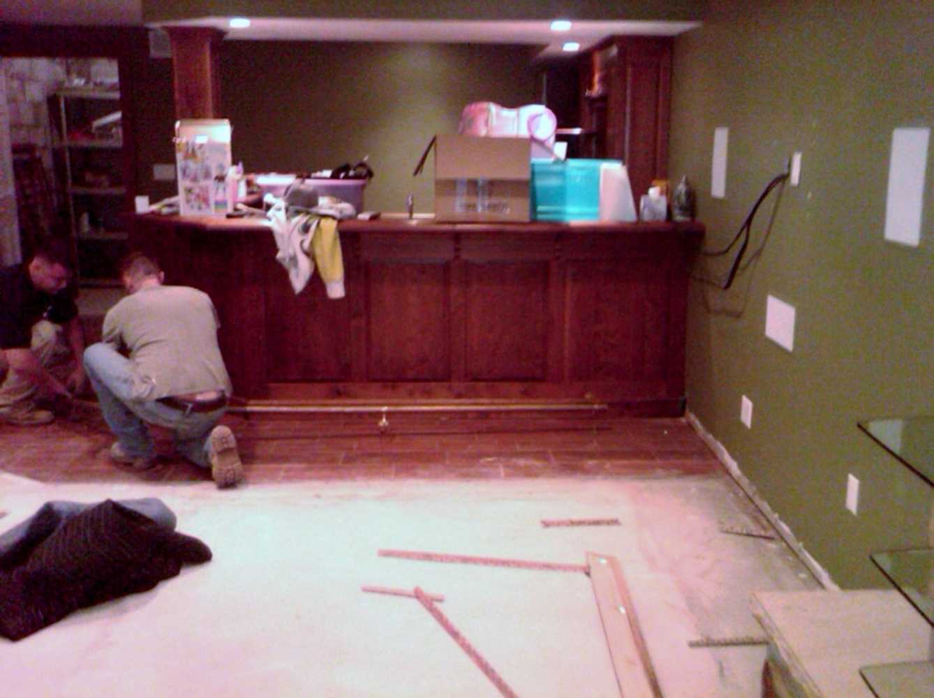 Finished basement remediation and re-build-(restoration project)
