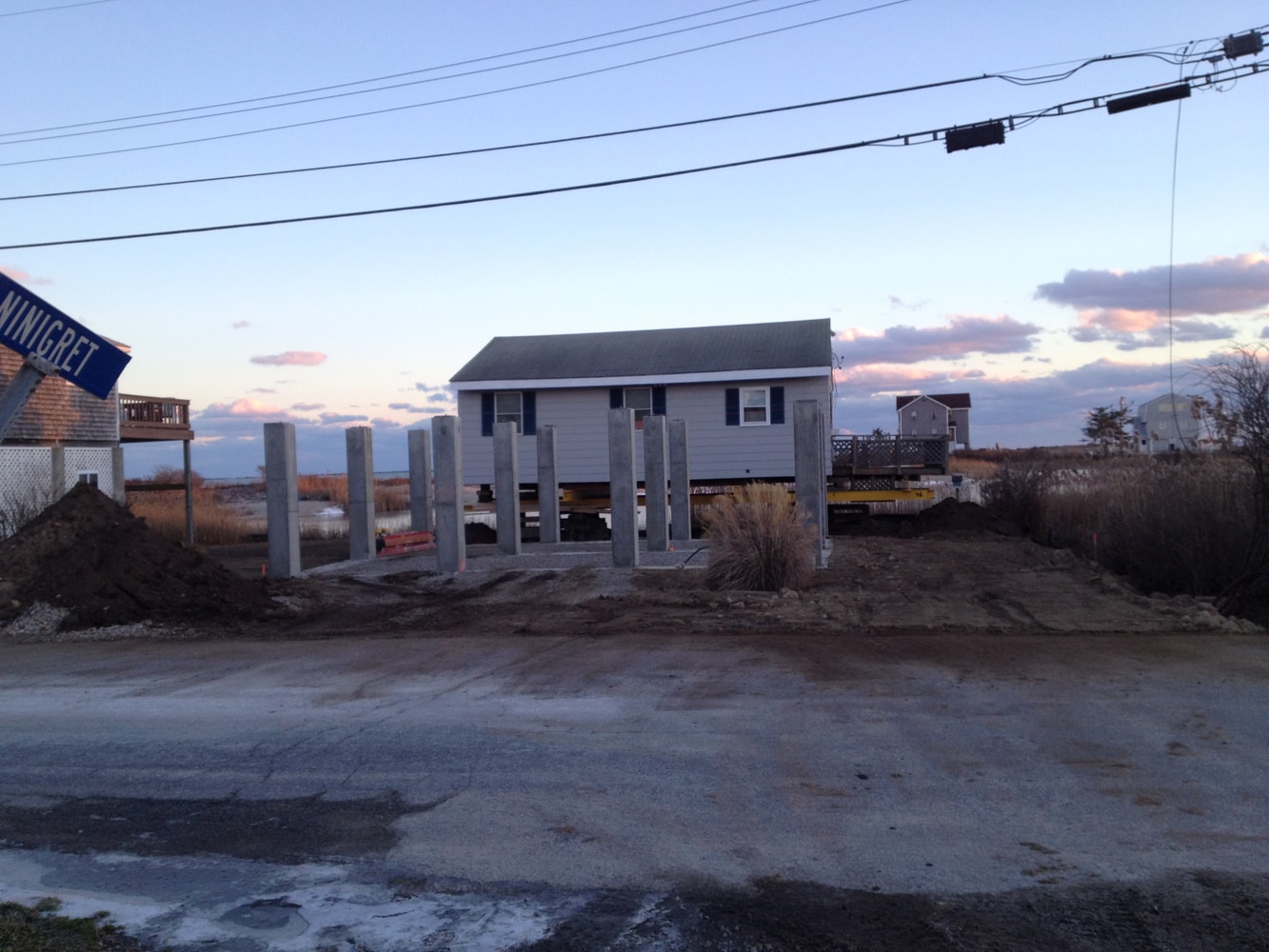 N J & J Builders LLC South Kingstown, RI Coastal Home Elevated