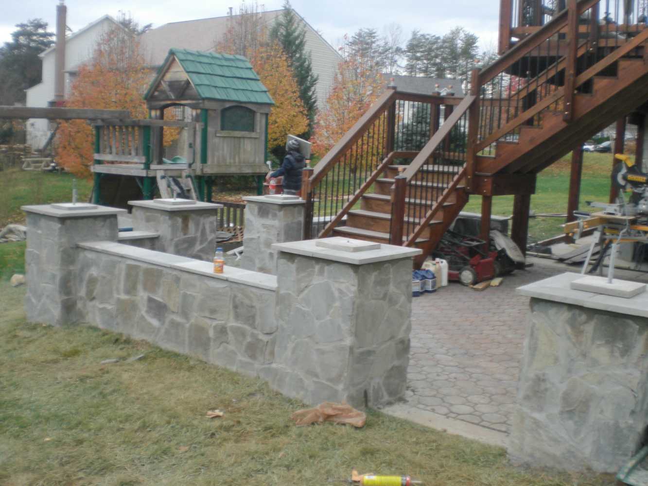 Paver Patio and Walkway