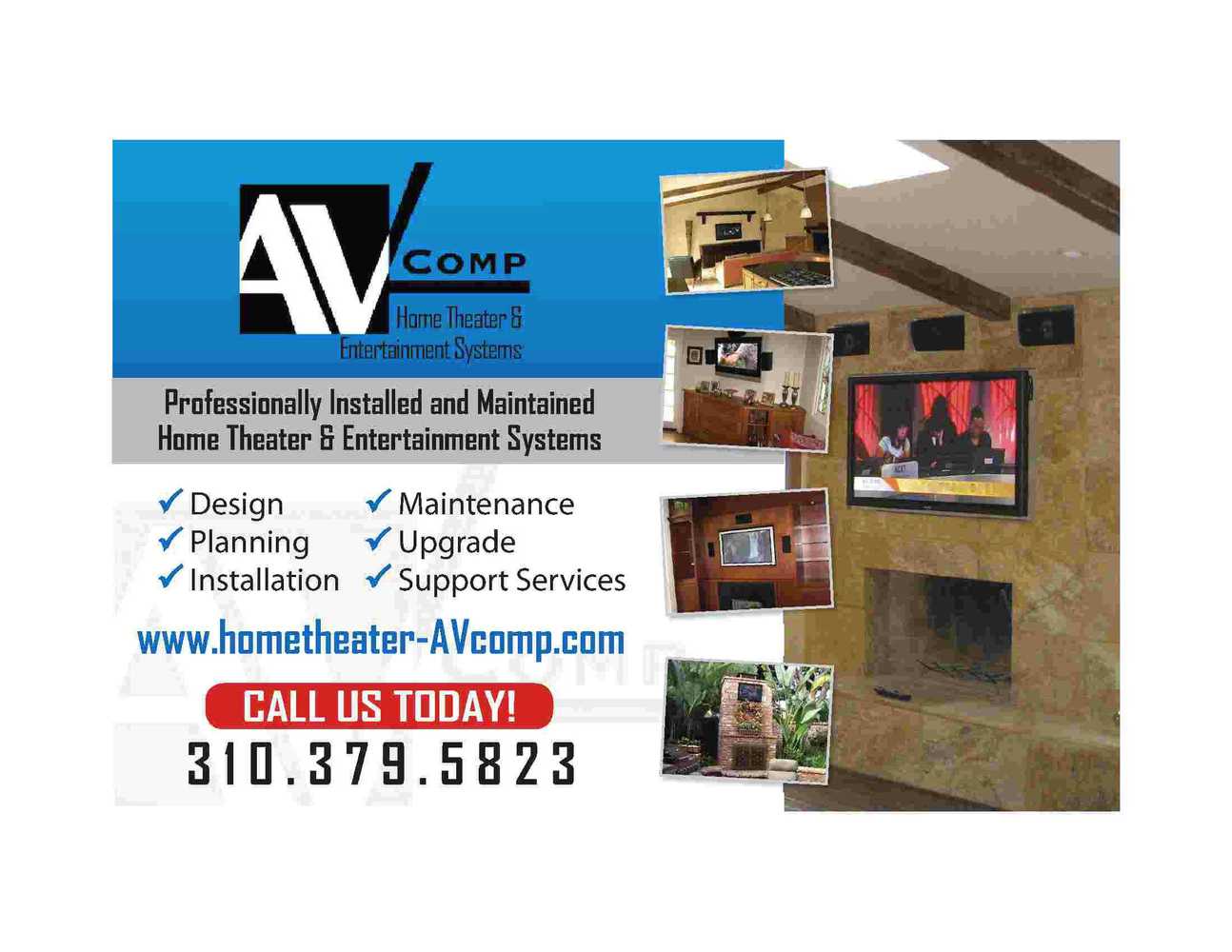 Project photos from AVcomp Home Theater & Entertainment Systems