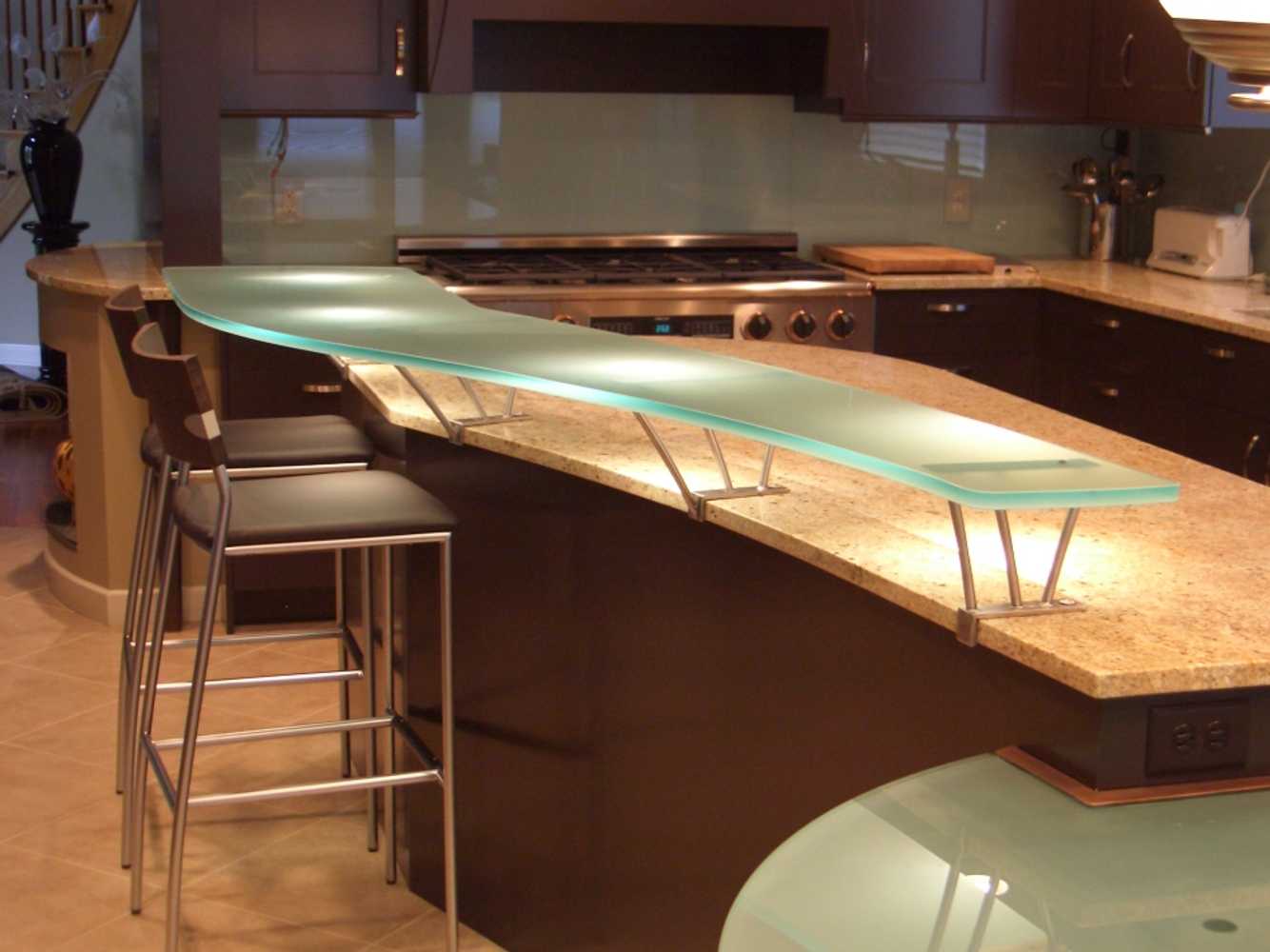 BCV Design kitchen project & other glass projects