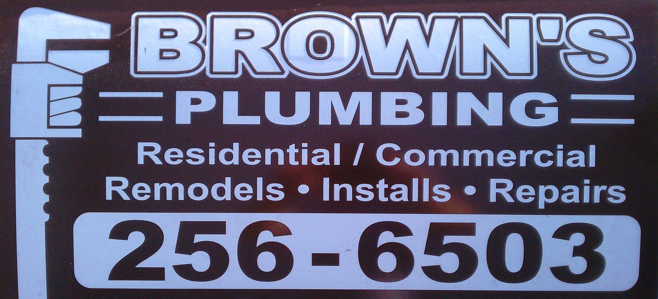 Browns Plumbing Services Inc Project