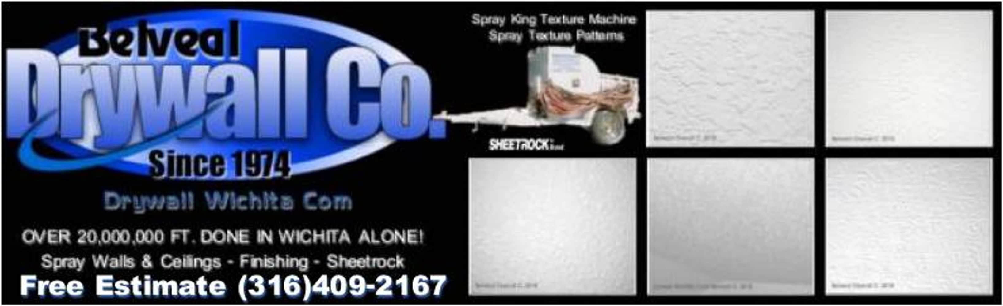 Wichita Kansas Drywall Contractor Belveal Acoustical Ceiling Basement