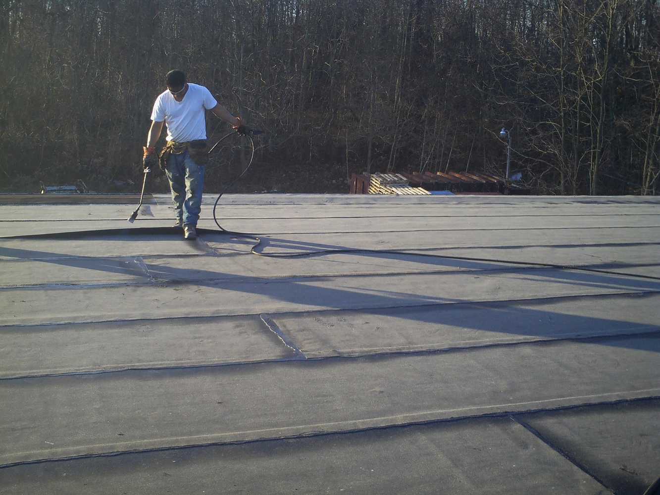 Flawless commercial roofing Project