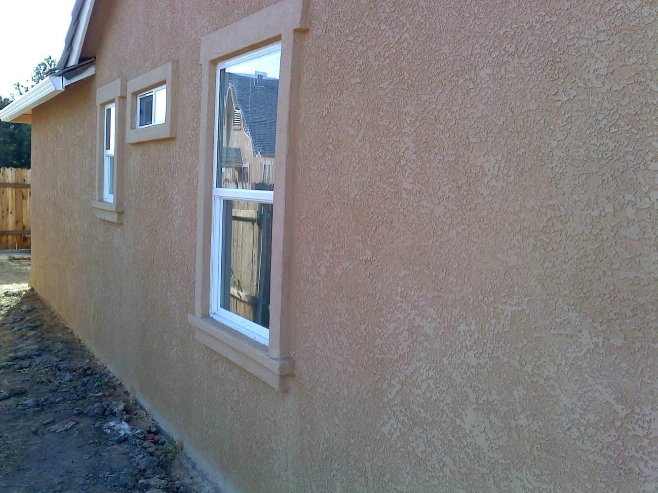 Three coat with texture