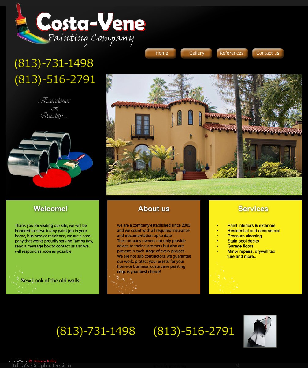 Costa Vene Painting Cop