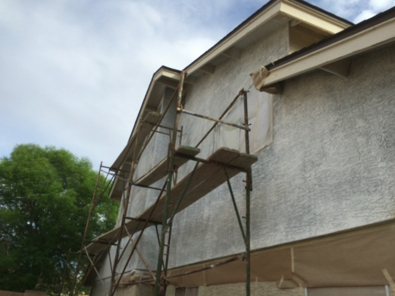 Prep/Stucco/Paint - Start to Finish