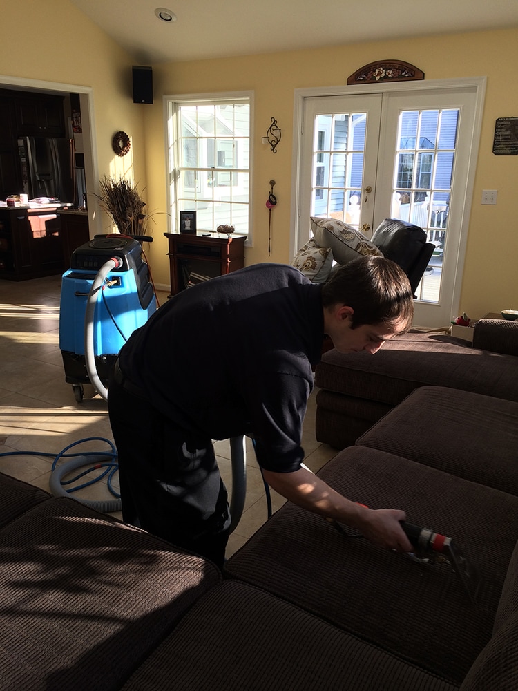 Upholstery Cleaning Baltimore Project