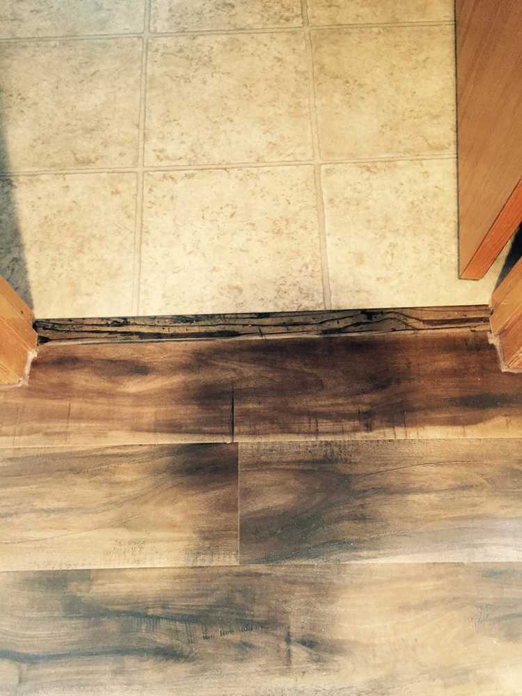 Custom floors and kitchen upgrades