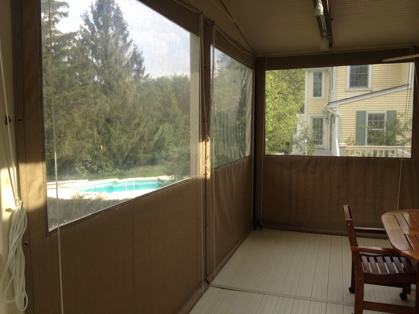 Drop Curtain Enclosures