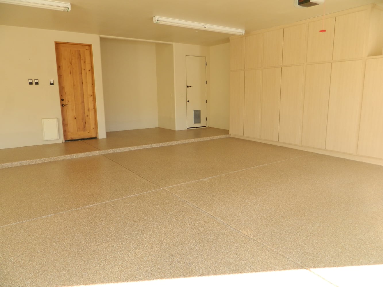 This is a large garage completed in Anderson,SC.