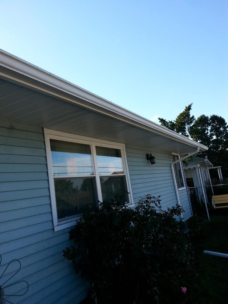 A covered patio we built.