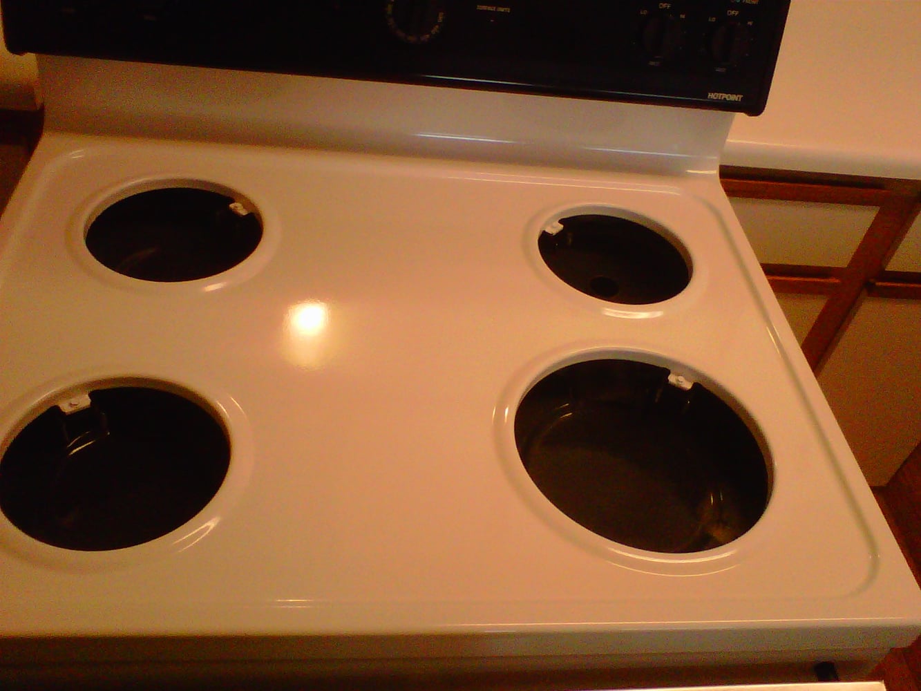 Top Stove in the kitchen