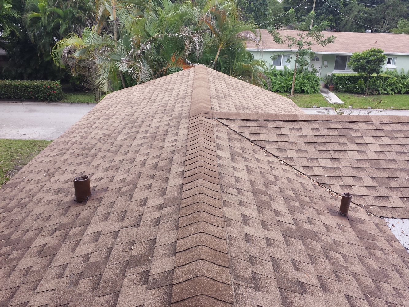 GAF system shingle roof in Coral Gables/Coconut Grove