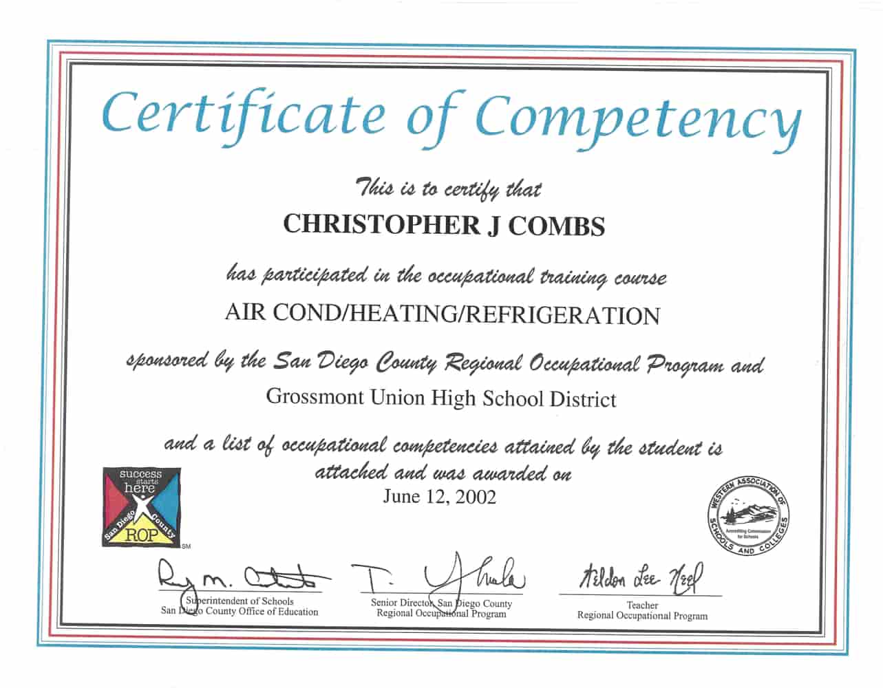 Training and Certifications 