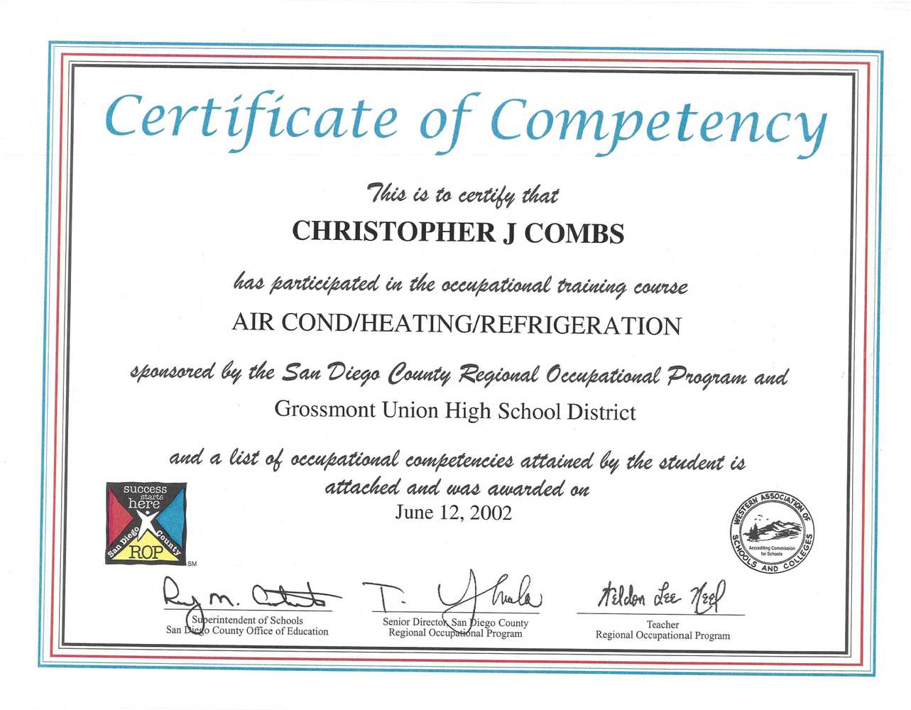 Training and Certifications 