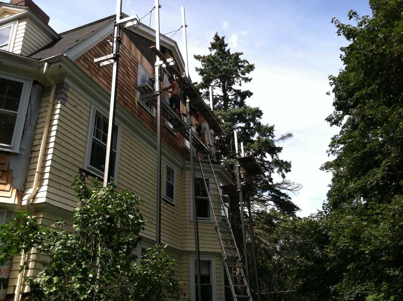 Lexington, MA Cedar Siding Project