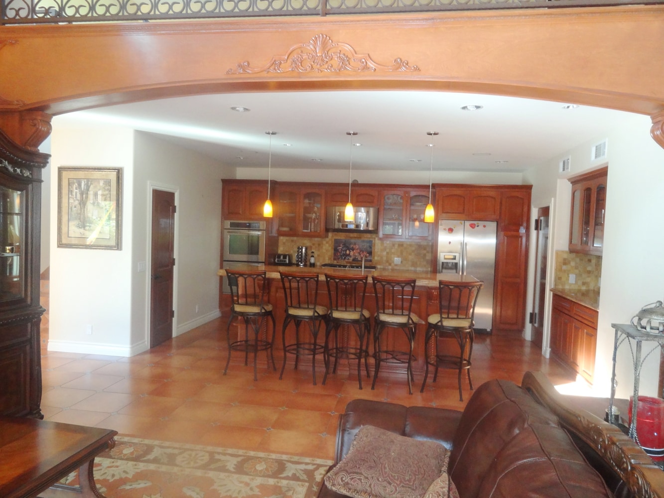 North Hollywood Custom Home Kitchen