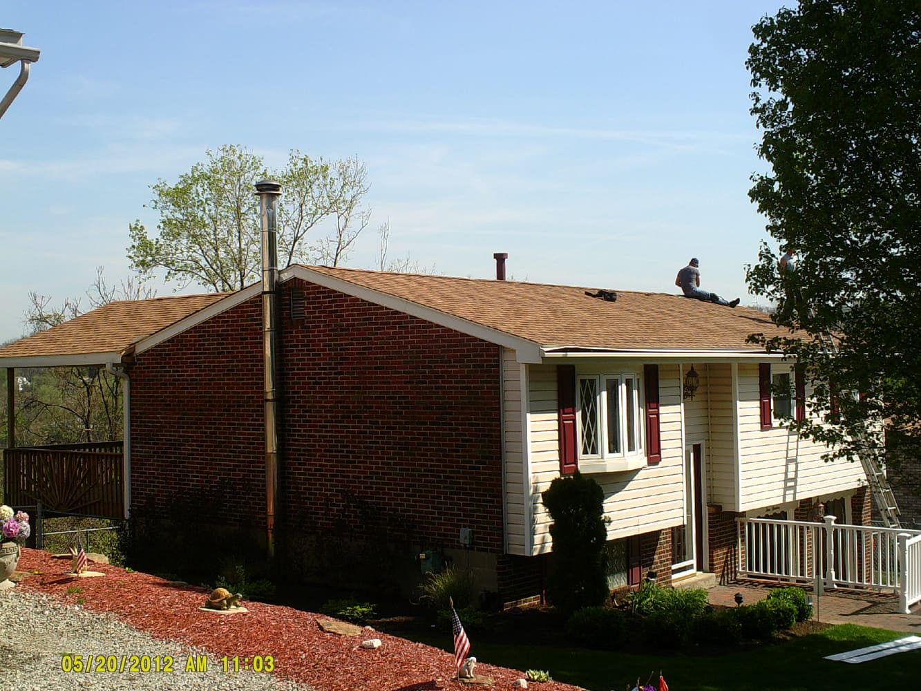 This is a panoramic display of a variety of photos from numerous jobs.