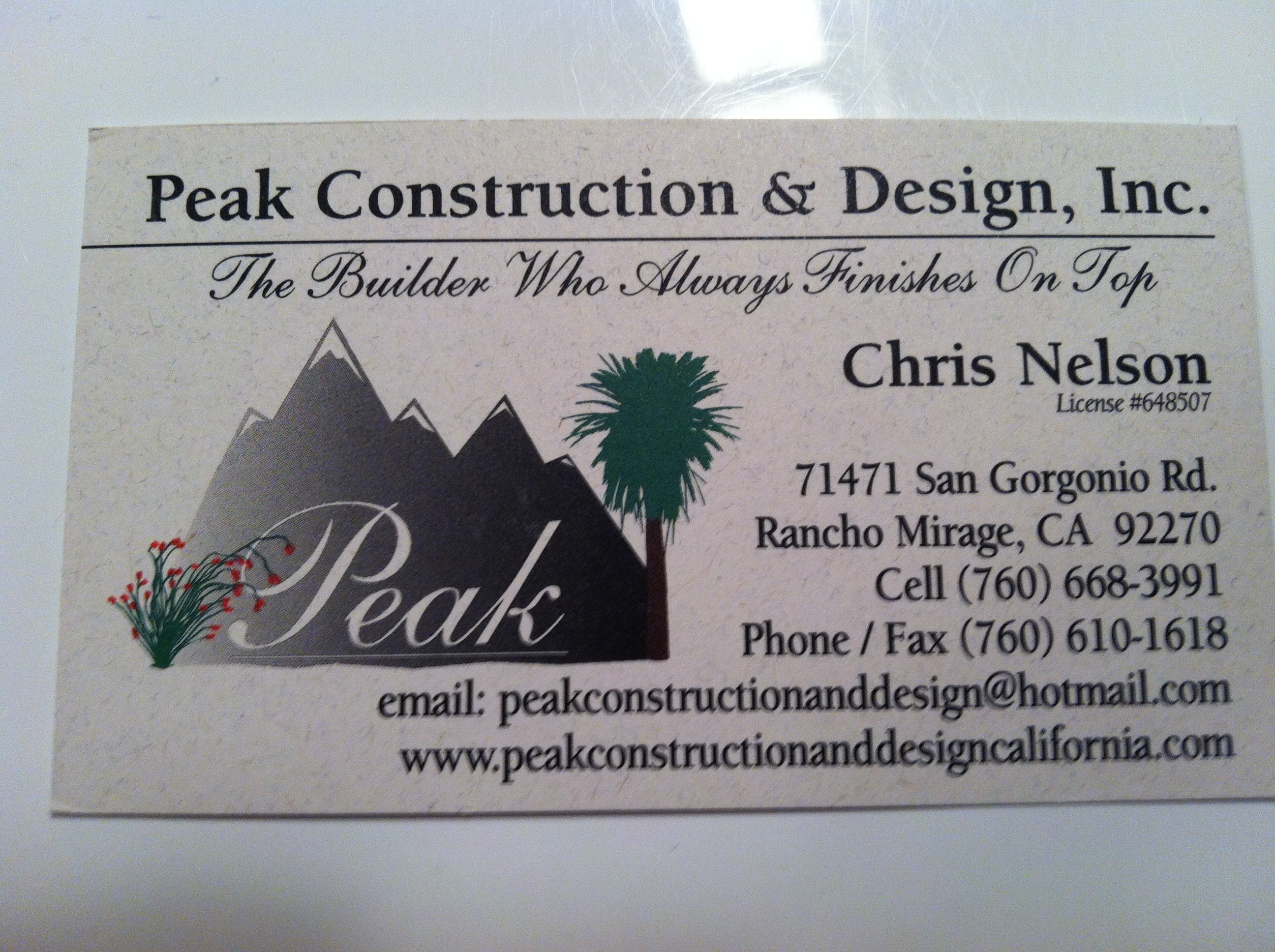 Peak Construction & Design