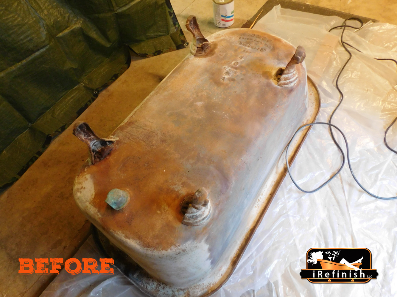 Antique Claw Foot Tub Refinish