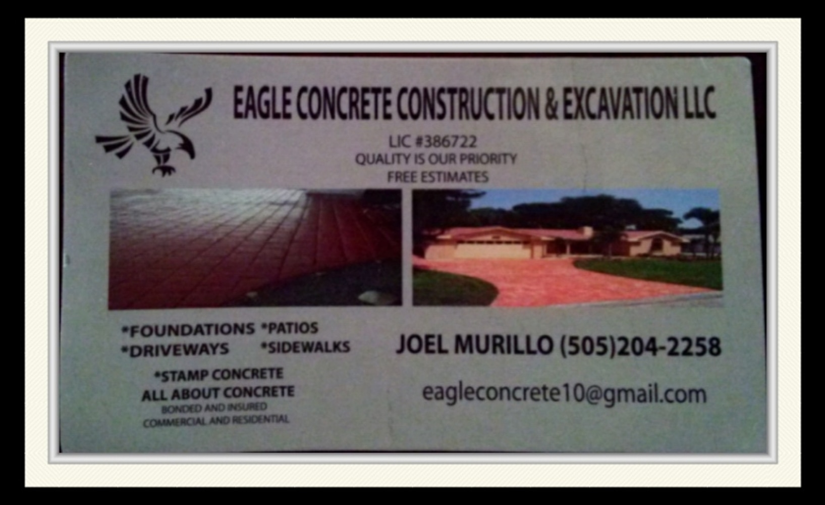 Photos from Eagle Concrete Construction & Excavation, Llc