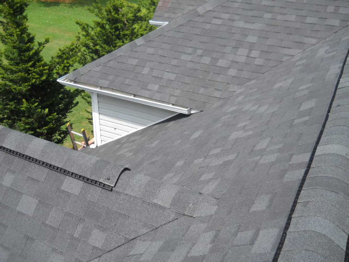 New residential roof installations