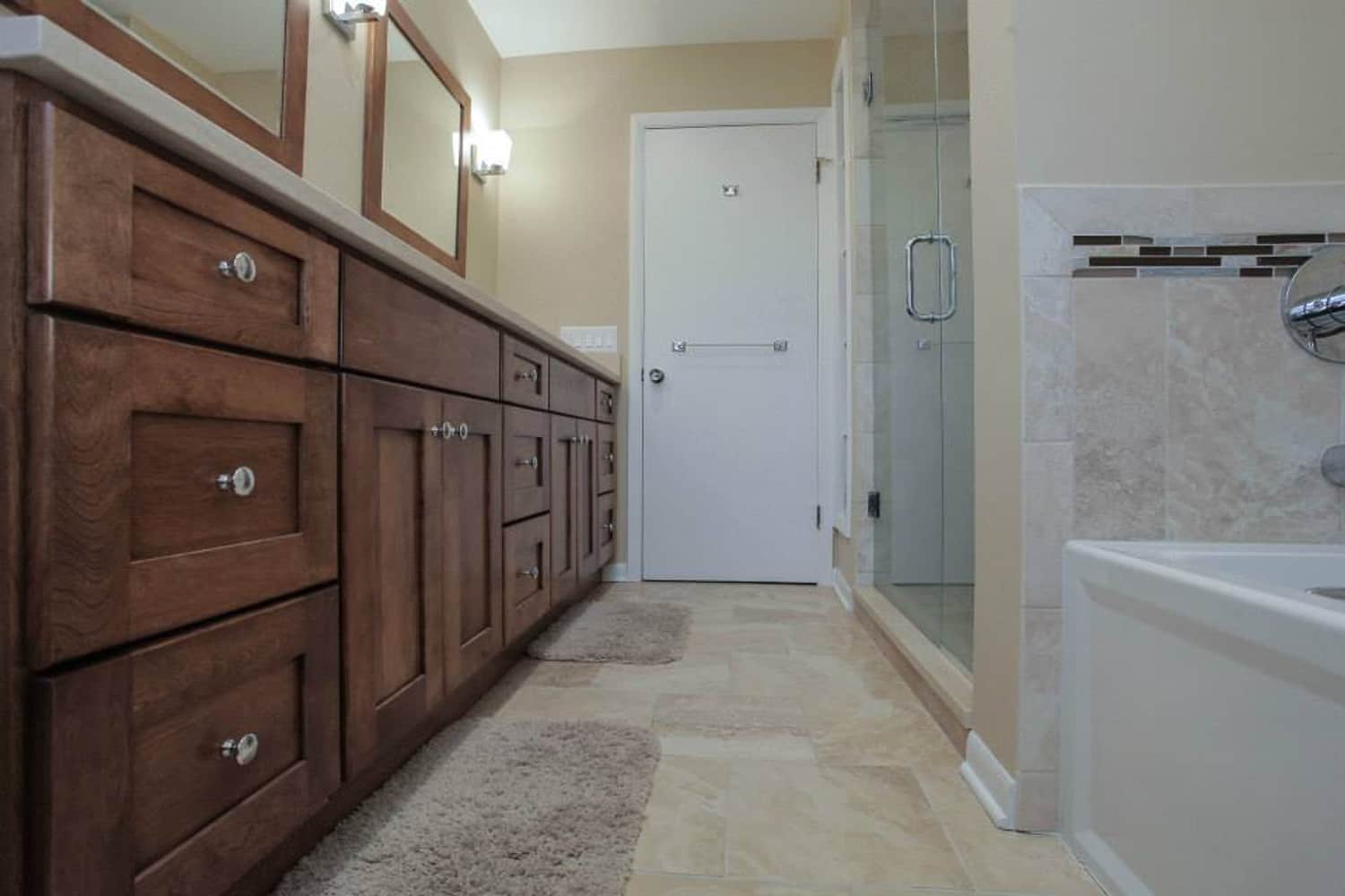 Wilmette Master Bathroom 