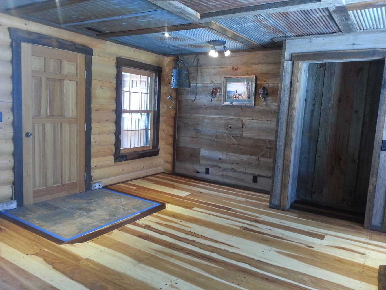 Log Cabin Room Renovation - 