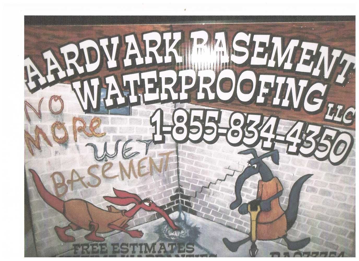 Aardvark Basement Waterproofing Project 1