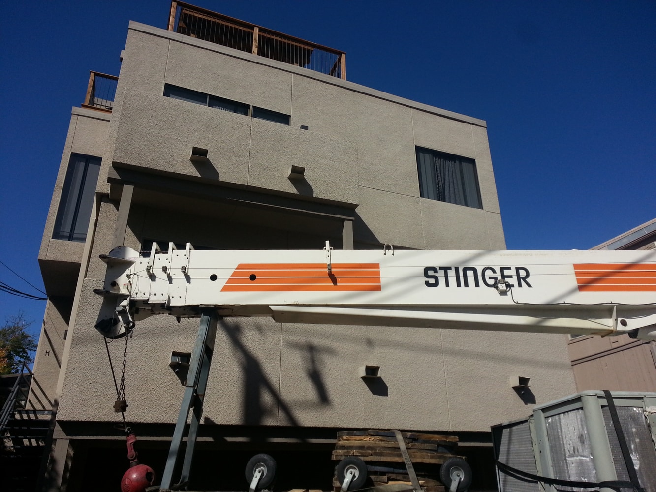 installing roof top unit