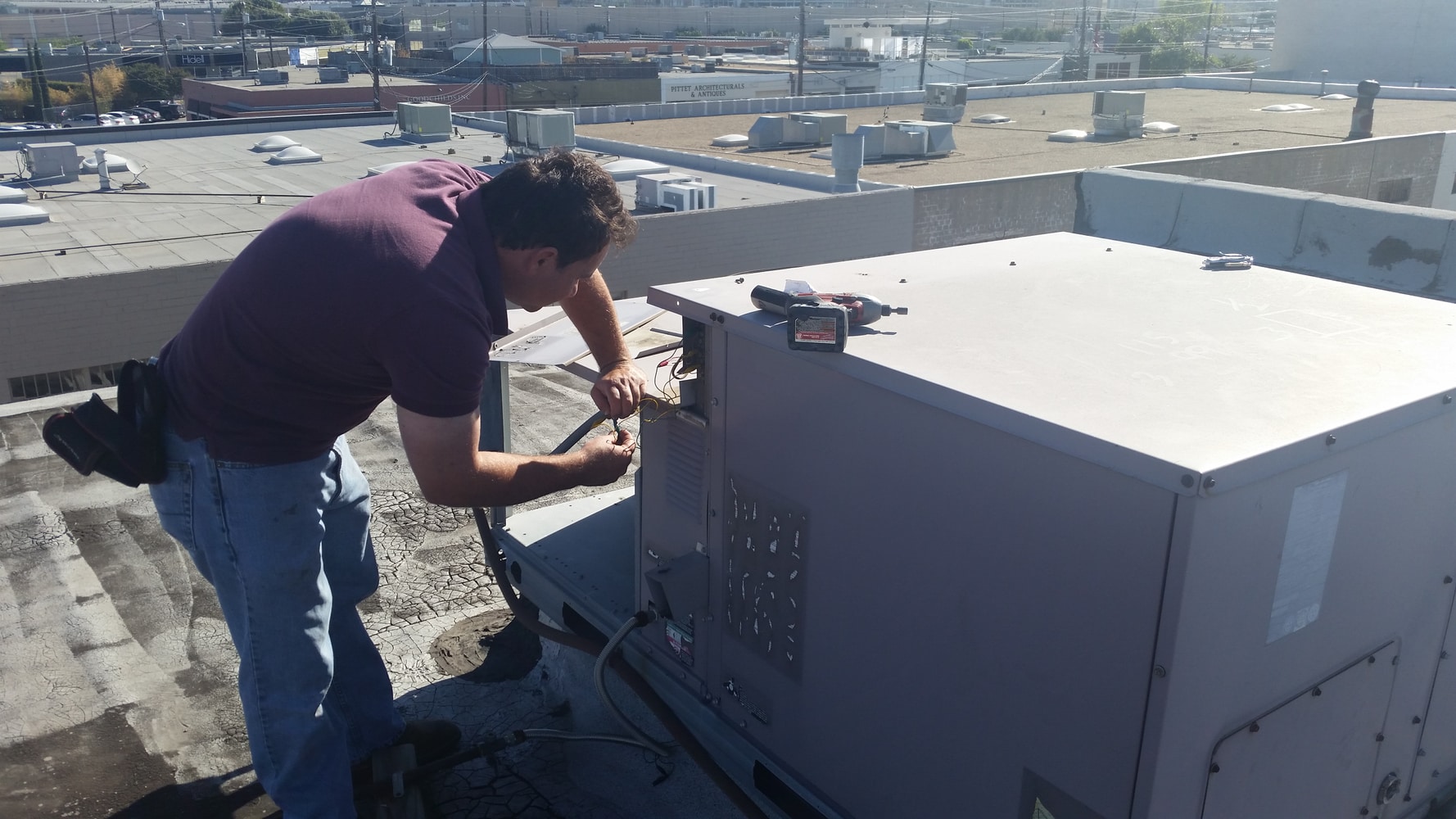 Recent Commercial Air Conditioning/heating jobs