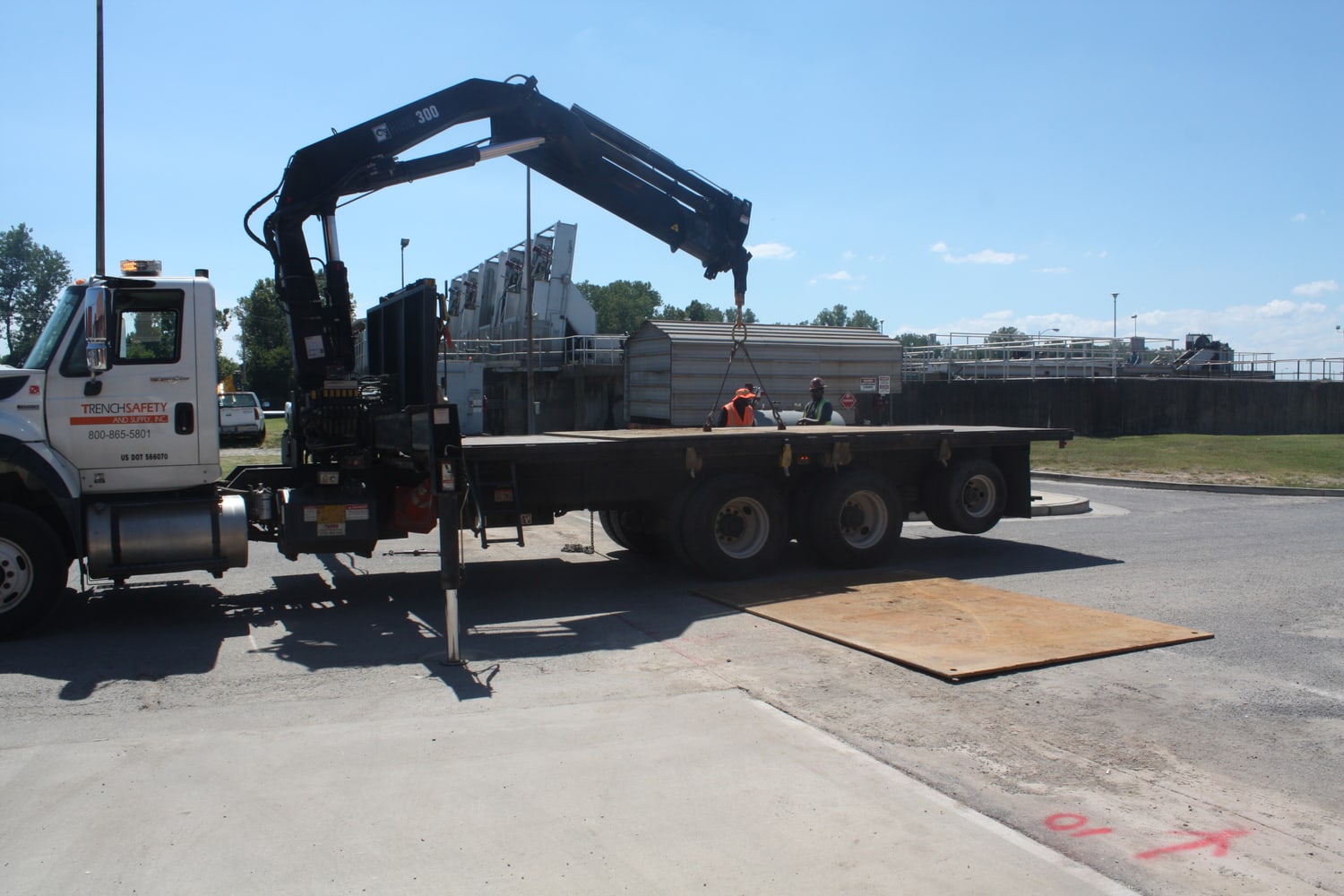 waste water treatment plant