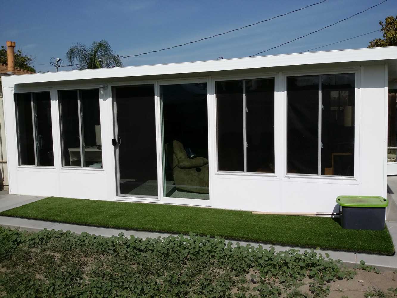 Sunroom and Turf