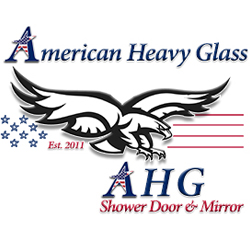 American Heavy Glass Shower Door and Mirror