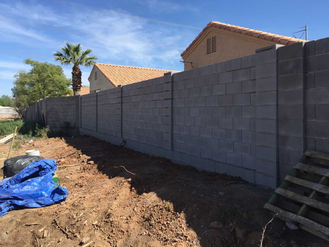 Block wall replacement