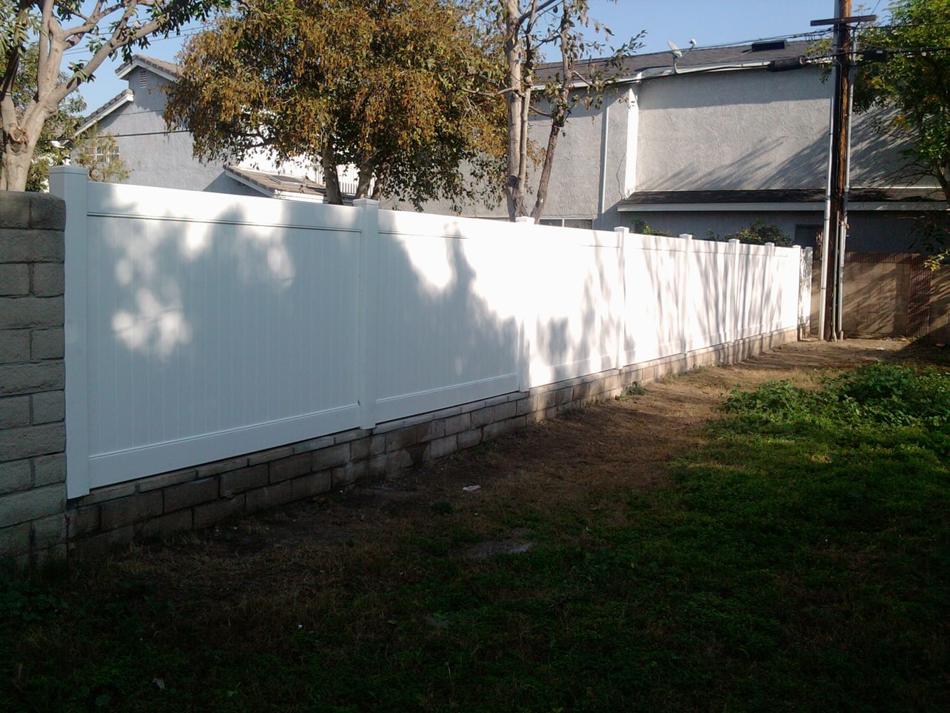 Vinyl fence and gates