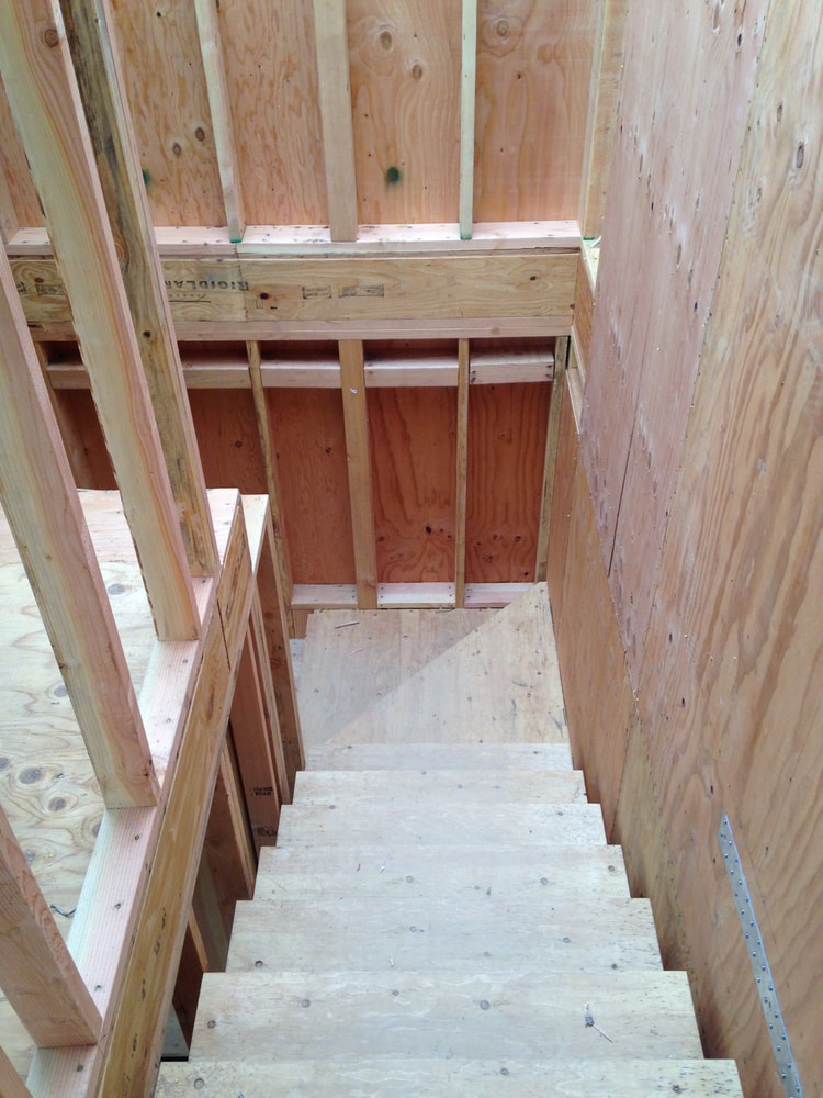 Three Story Wood Framed