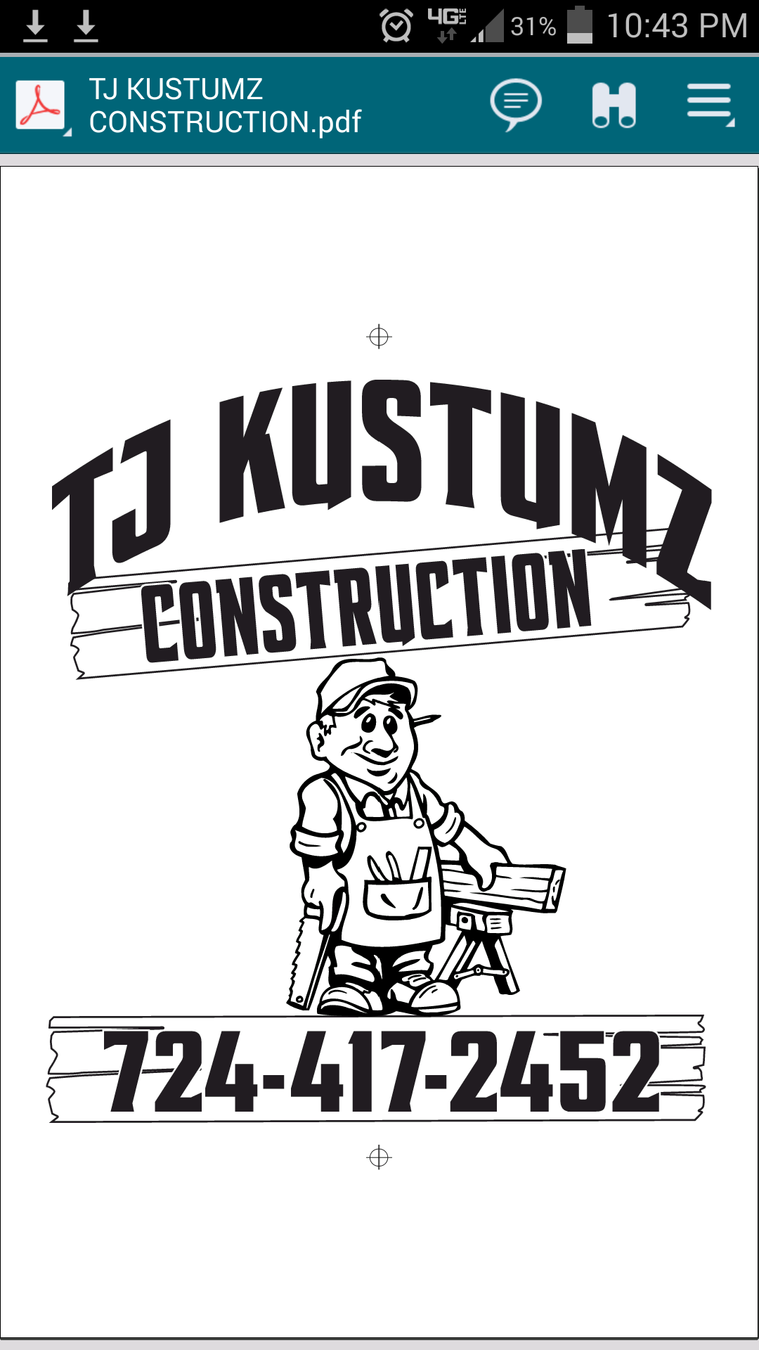 Tjkustumz Construction
