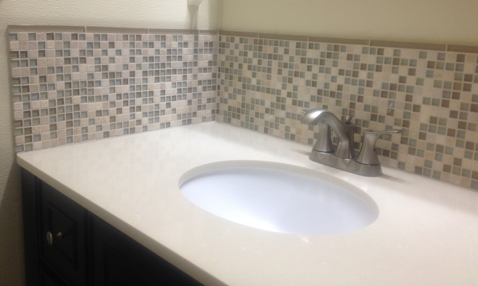 Bathroom backsplash (10/2012)