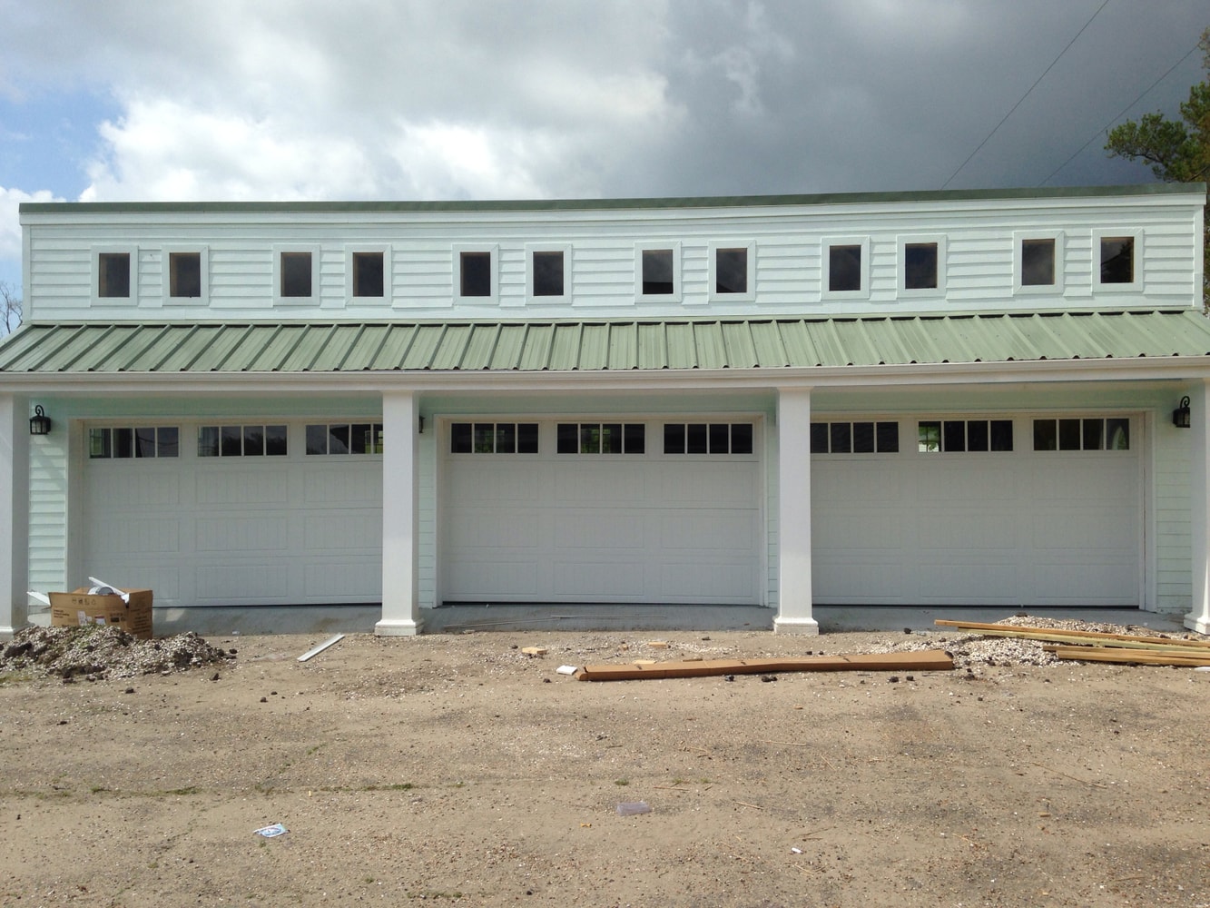 Detached Garage Custom Built