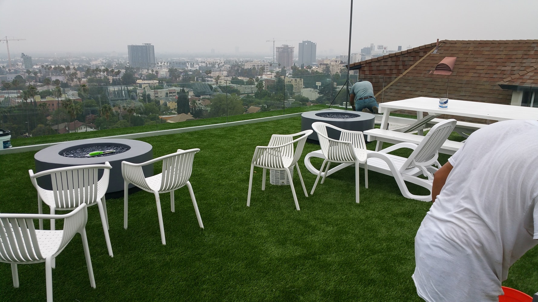 Rooftop Hollywod Hills