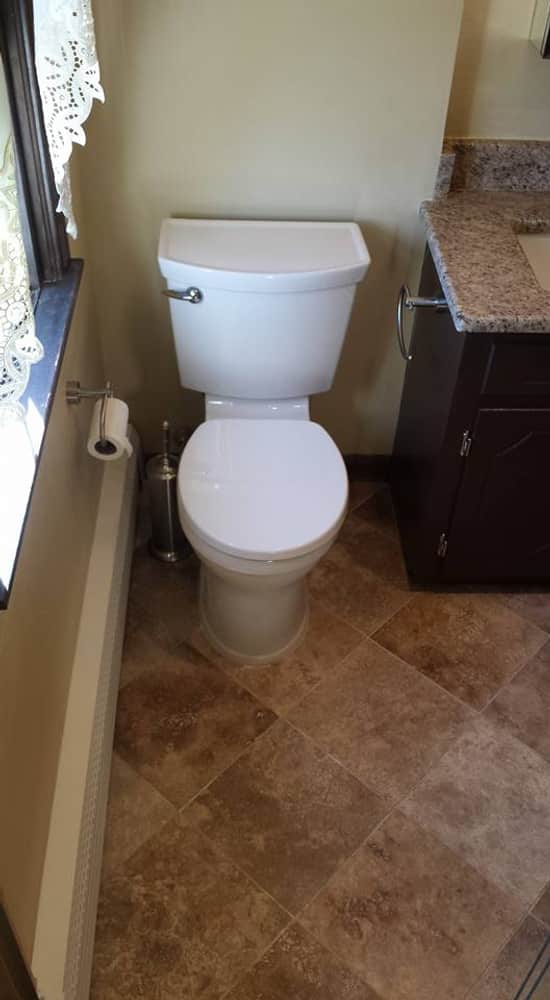 Master and half bath. remodel 