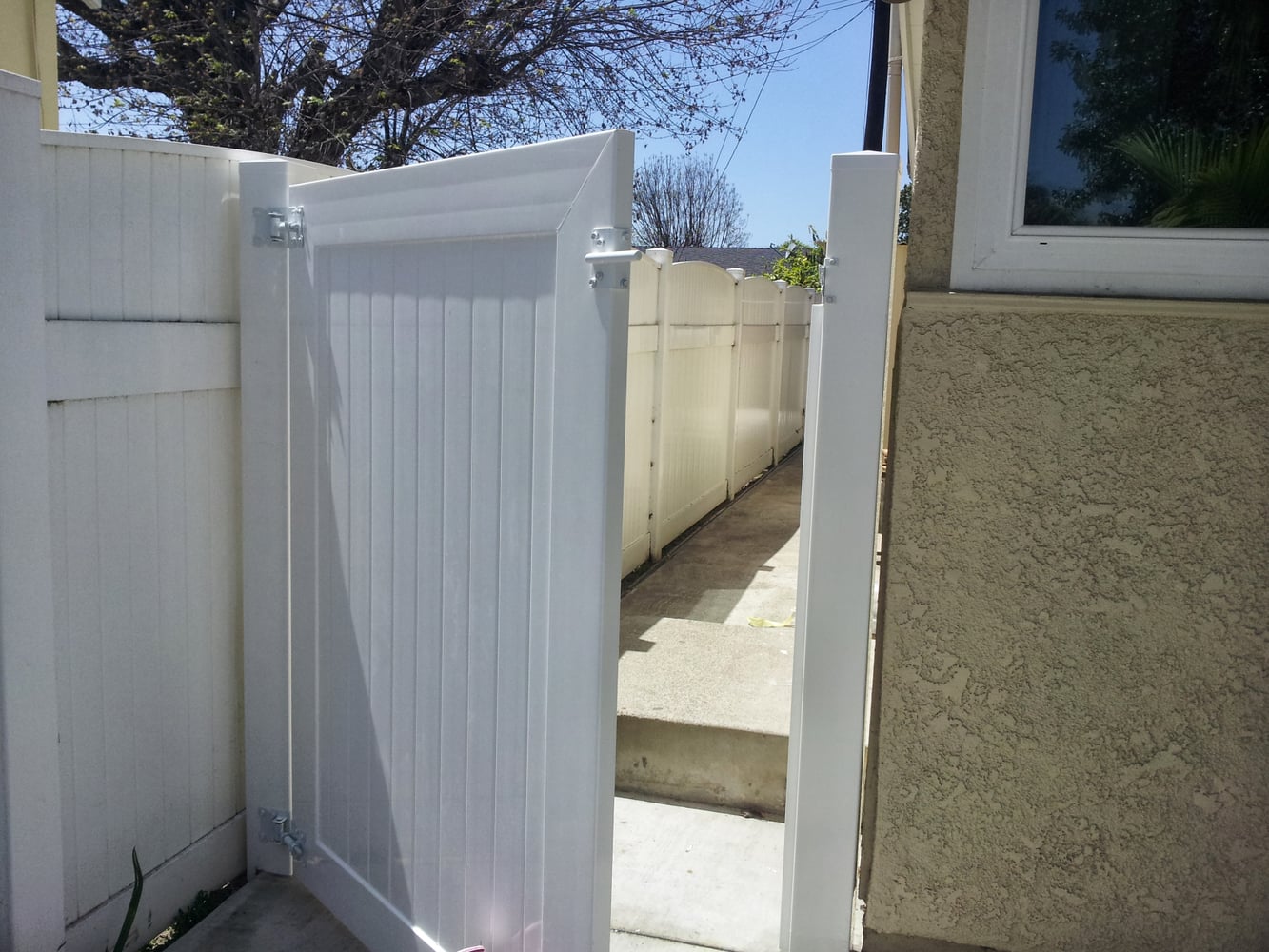 Vinyl fence and gates