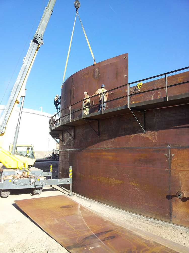 Above ground tank storage