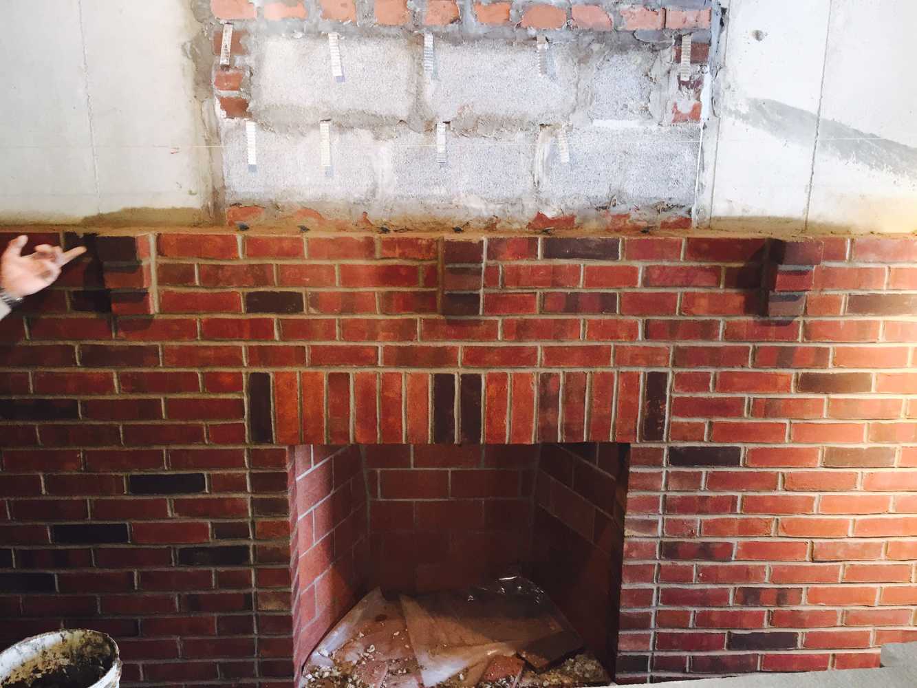 Fireplace install