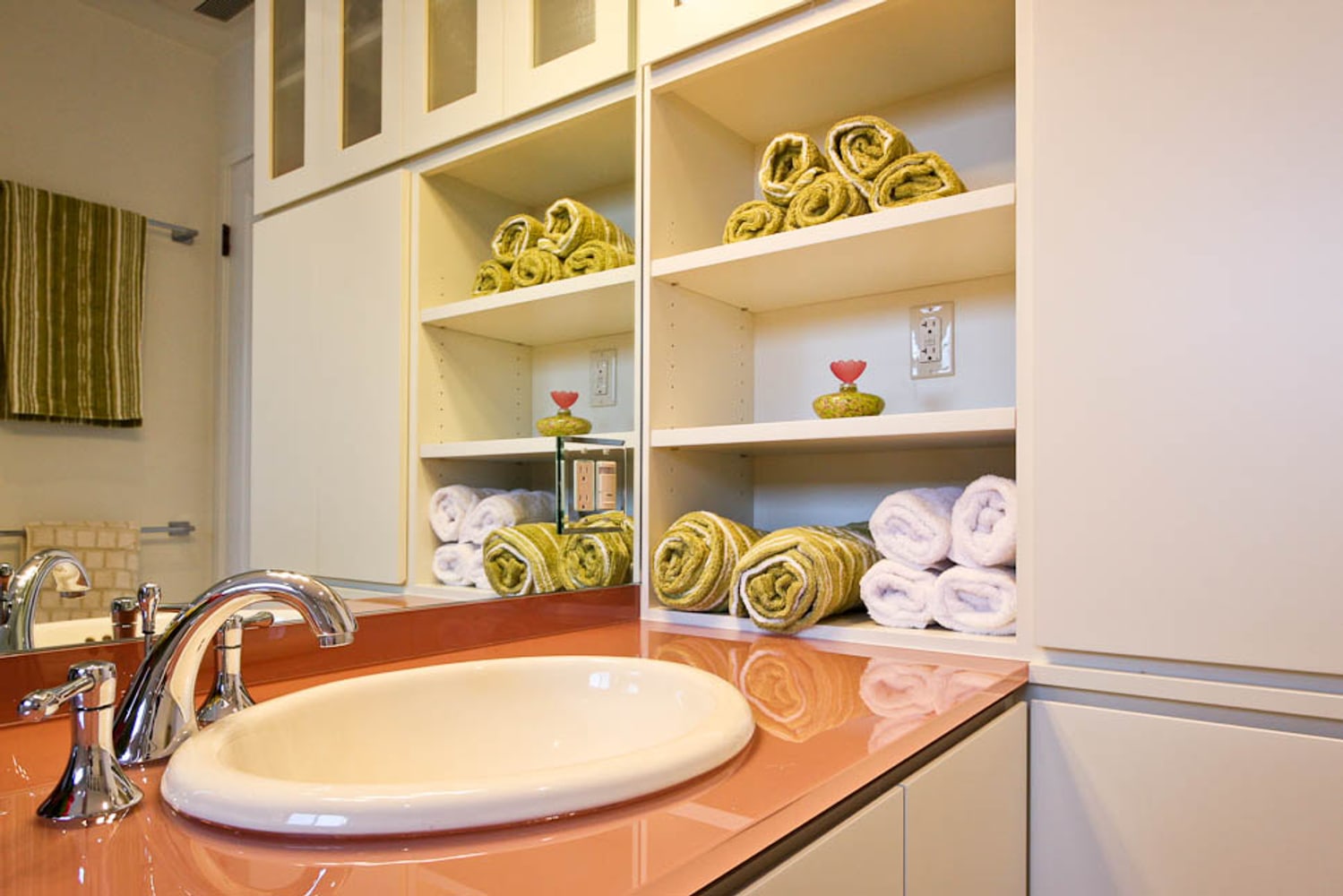 Cusomized, Built-in Bathroom