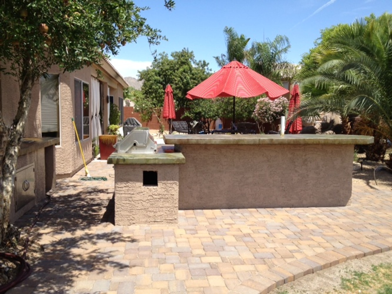 Custom Barbeque Area