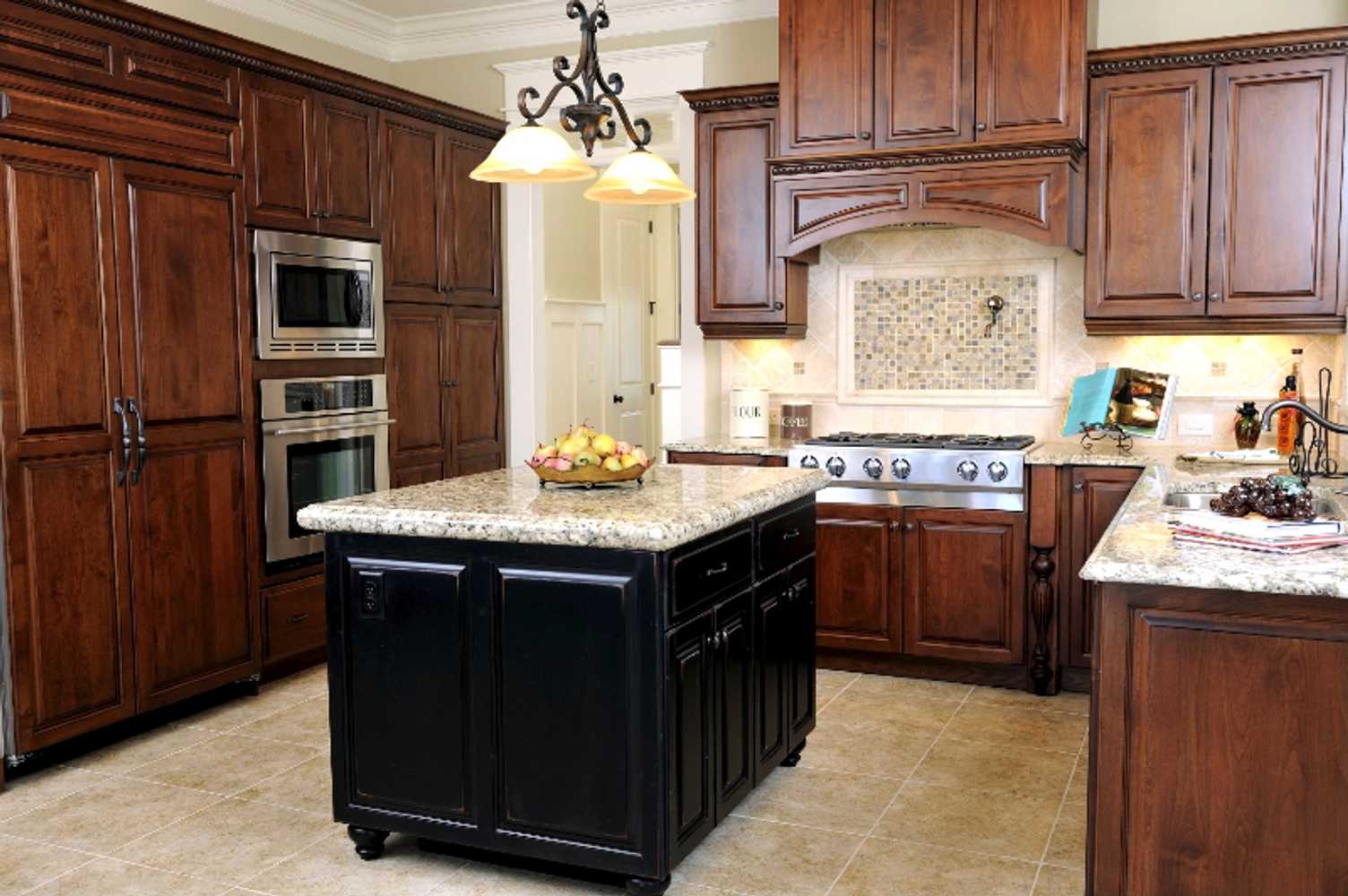 These kitchens look great after getting cabinet refacing by Cabinet Cures of Oklahoma!