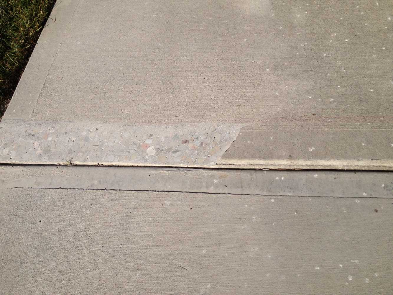 Trip Hazard Before / After Pictures